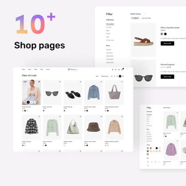 VotraLee - 高转化率电子商务 WordPress 主题
